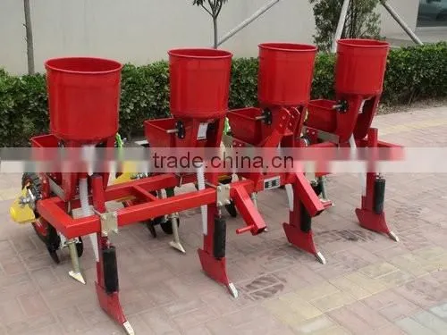 2BYF-4 4-row corn manual drum seeder plastic planter box