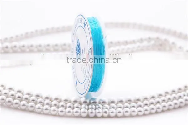 0.8mm black color crystal stretch cord