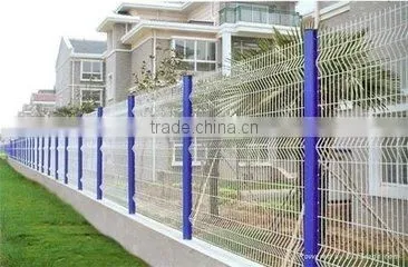 Best selling high quality curved metal safety wire mesh fence for garden