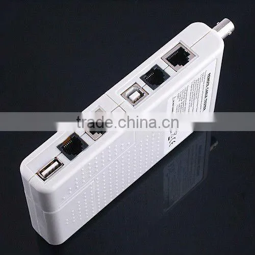 Remote RJ11 RJ45 USB BNC LAN Network Phone Cable Tester Meter