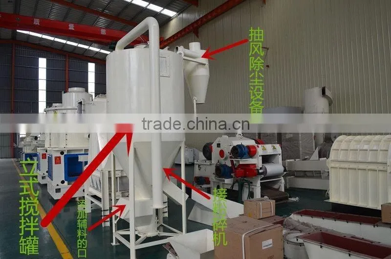 Small vertical animal feed mixer, feed mixer equipment/ feed mixer