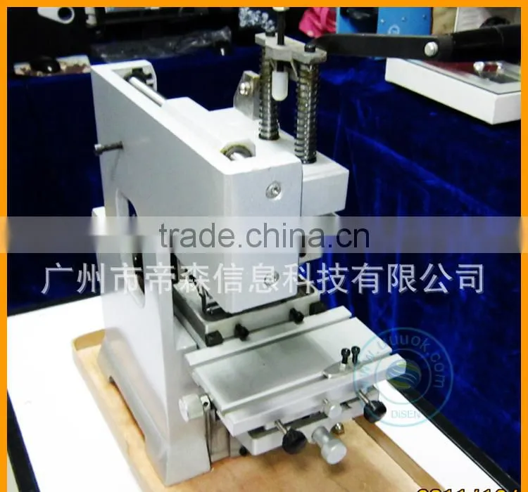 Tabletop one color manual pad printer