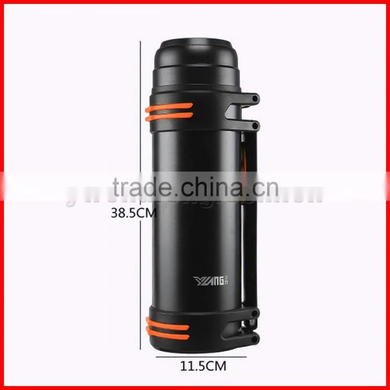 Wholesale Stainless steel double wall 2.2 liter large capacity travel and sport vacuum insulated bottle