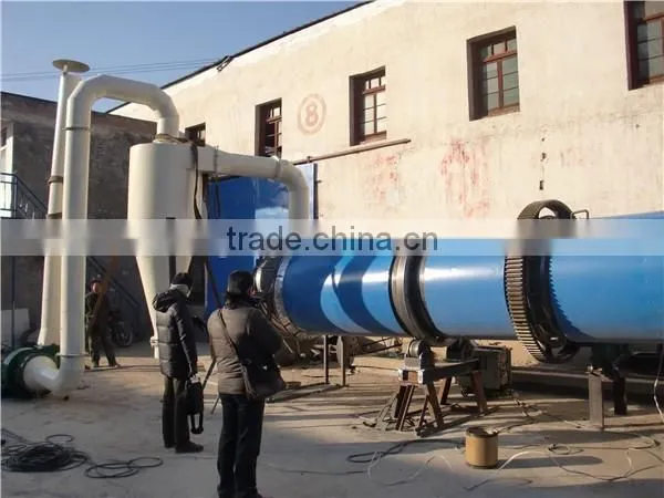 2017 Hot selling Wood Chips Dryer/Wood Chips Rotary Drum Dryer