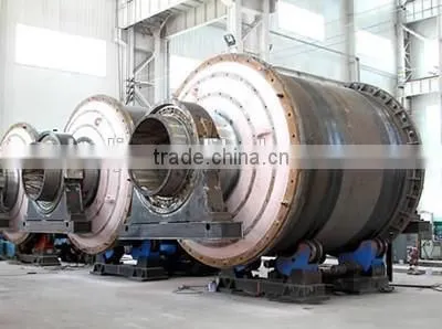 Side driving cement clinker ball mill