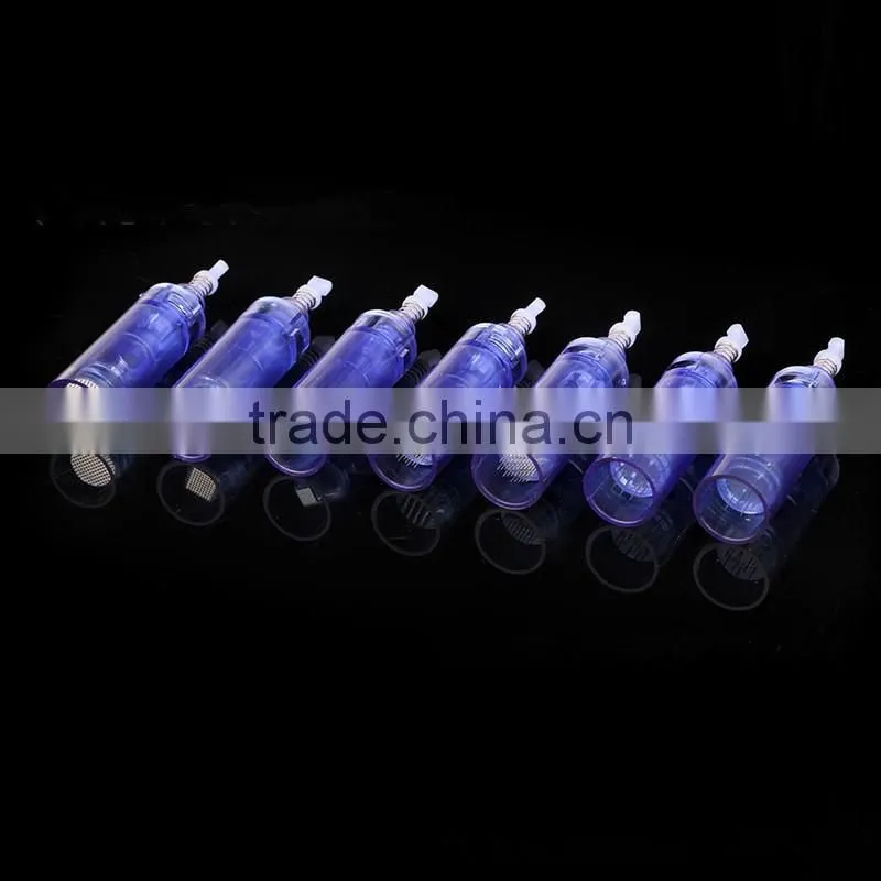 Hot sale 1/3/7/9 /12 /36 /42/nano needles for derma pen blue needle cartridge