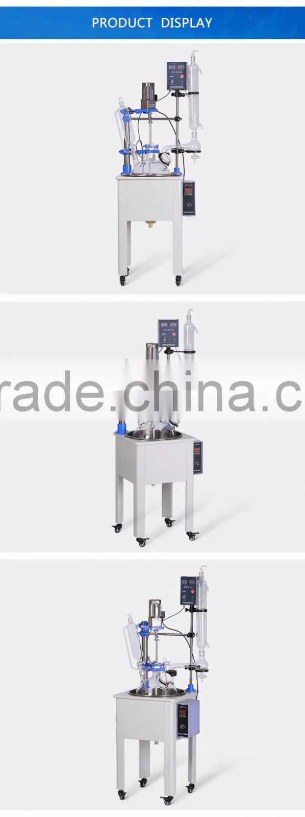EXSF Explosion-proof Multi-function Stainless Steel Glass Reactor(single-layer)