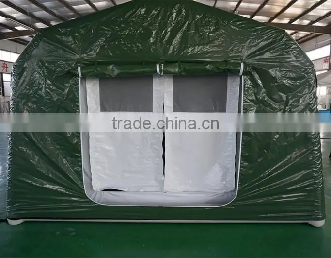 Long serve life inflatable military army medical tent, inflatable field hospital tent
