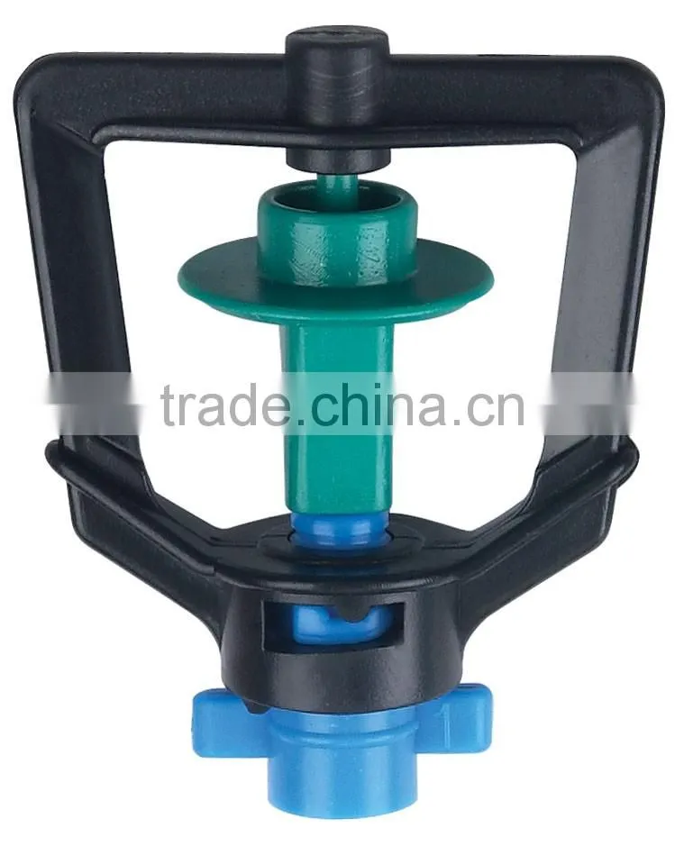 Garden Sprinkler Head Plastic Refraction Spray Nozzle Micro Sprinkler