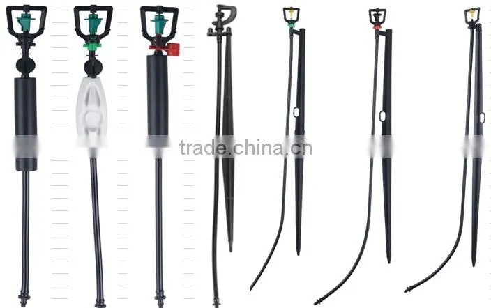 Garden Sprinkler Head Plastic Refraction Spray Nozzle Micro Sprinkler