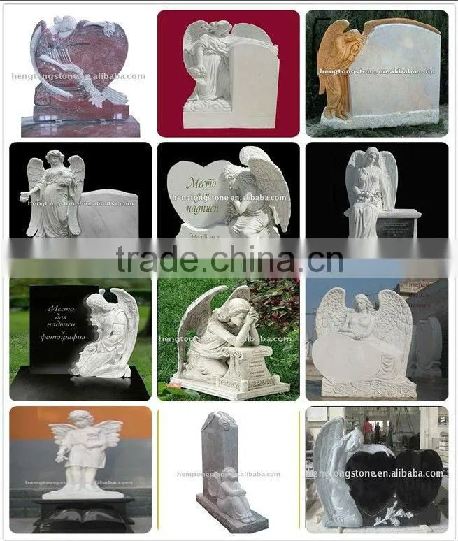 European Style Angel Tombstone