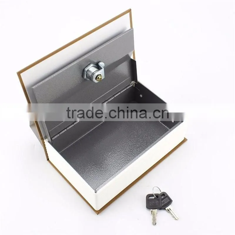 Creative Novelty Simulate English Dictionary Of Storage Box With Metal Material