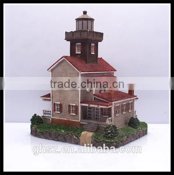 Wholesale custom resin famous buildings scale architectural models