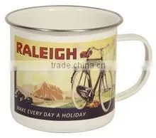 500ml FDA Enamel Mug High quality mug Drink holder Popular style