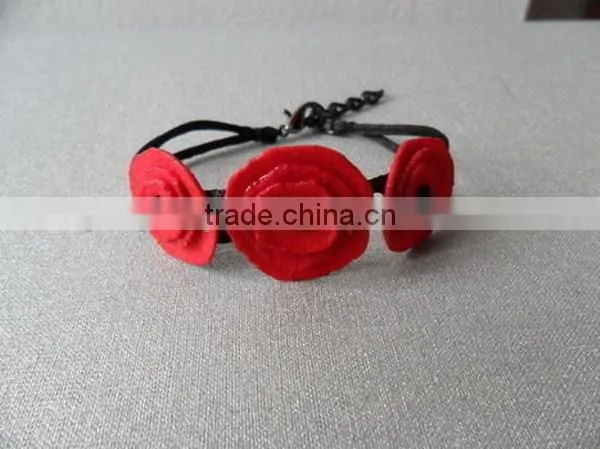hot new products alibaba website china supplier felt fabric fashion european charm health chain smart woman bracelet and bangles