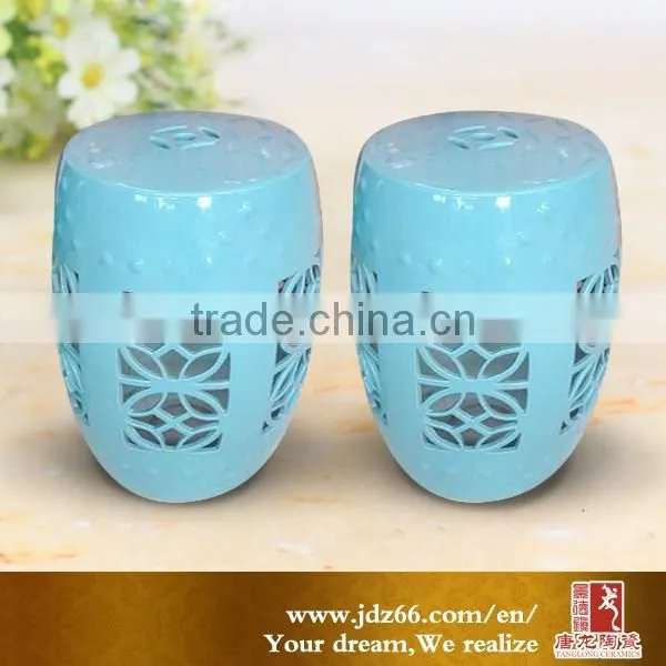 Special style high quality chinese stools oriental for hotel decoration