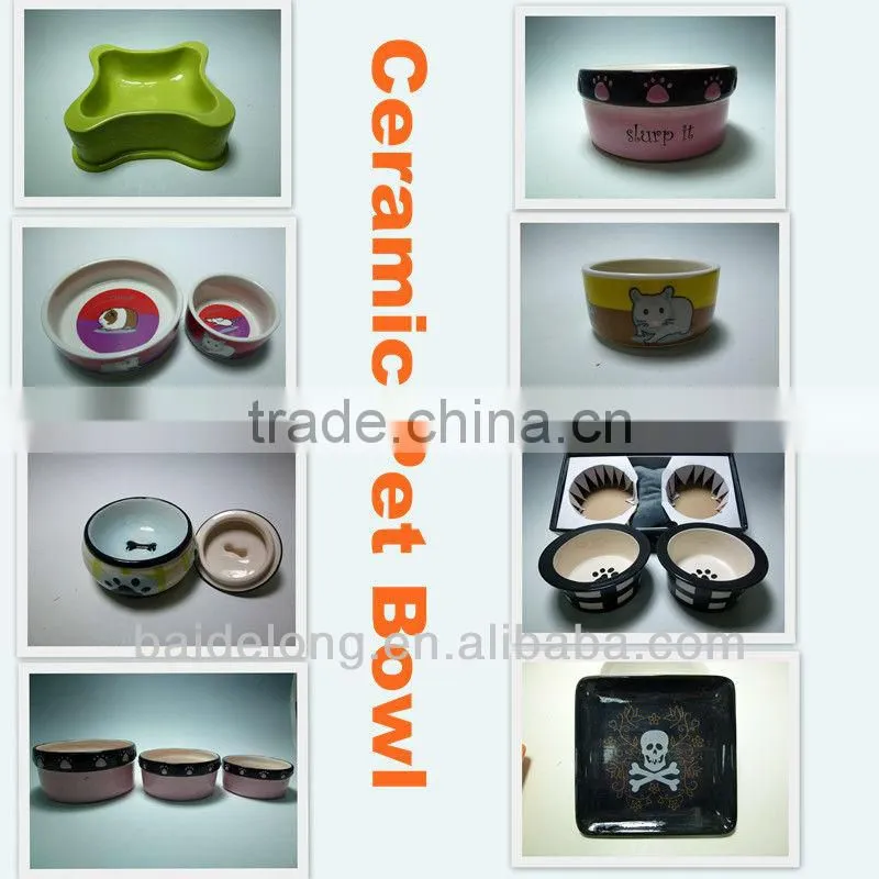 Novelty Green Color Pet Bowls