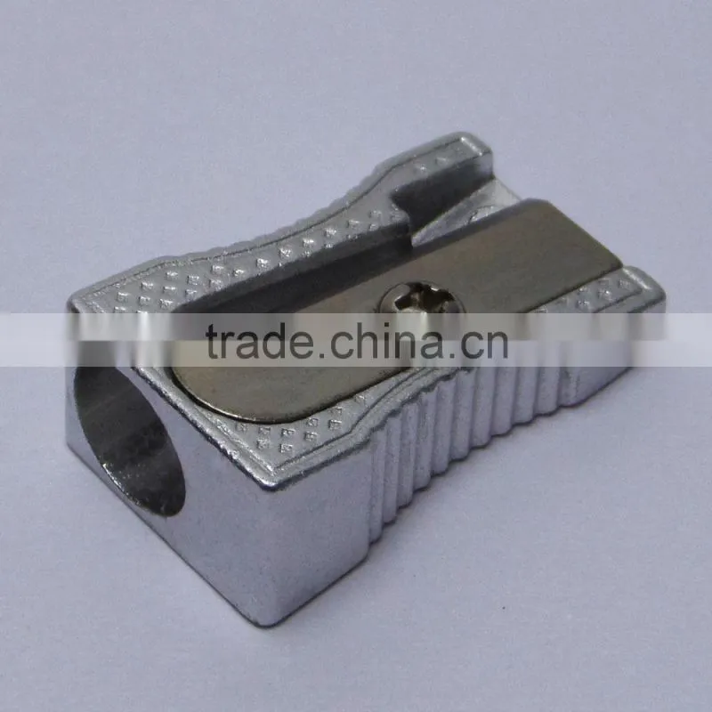 mini size aluminium office pencil sharpener