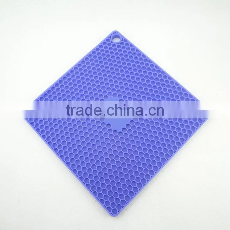 Eco-Friendly Square Silicone Cellular Place Mats