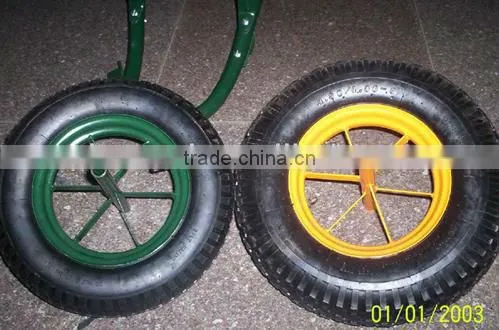 14"x3.50-8 spoke type wheel barrow wheel