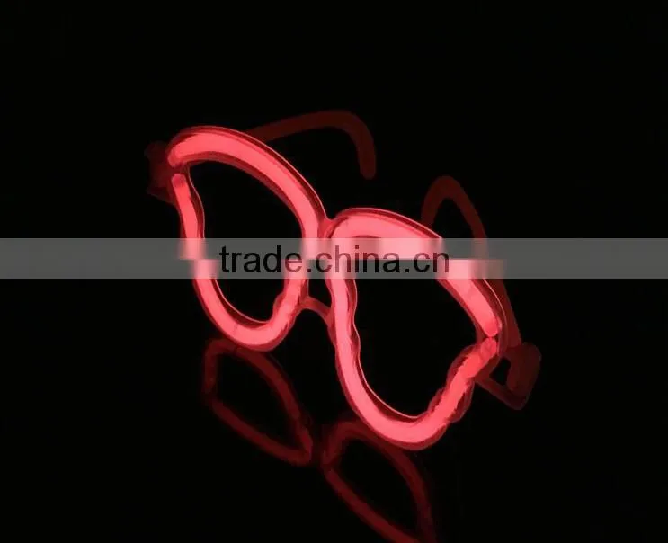 Promotion party glasses Glow glasses glow in the dark glasses