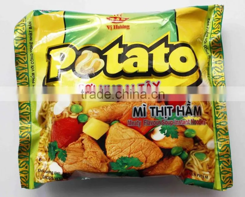 Chicken flavour instant noodles
