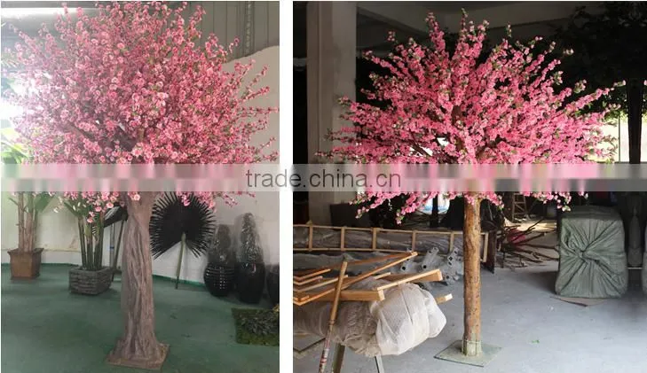 2015 hot sale cherry blossom tree decor party trees fantasy artificial cherry blossom tree