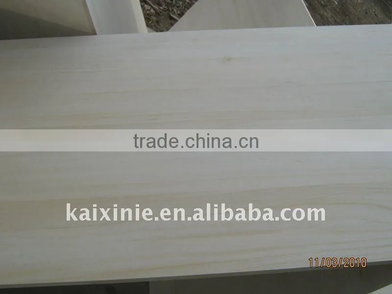 heze kaixin paulownia edge glued /finger jointed panel