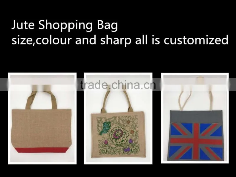 New style of nature jute fabric roll and eco-friendly QY 60