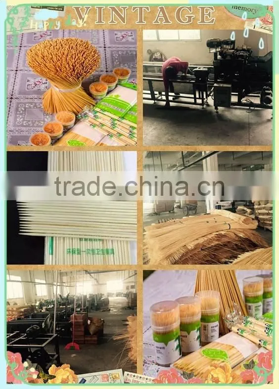 China supplier round Bamboo skewer for BBQ bamboo sticker