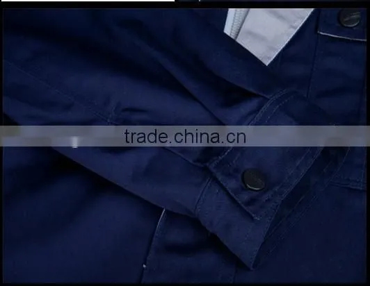 work wear set male tooling uniform and engineer jacket customize long-sleeve mechanic jacket