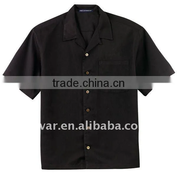 Polyester & Cotton Canteen Service Shirts / Working Shirt / Short Sleeves Worker Shirt