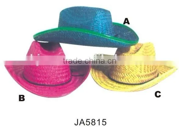 beach straw hat / straw hat decoration / straw sombrero hat