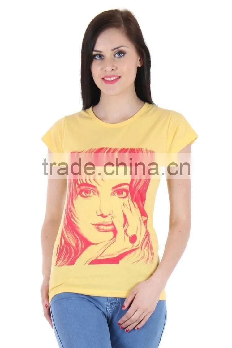 HAODUOYI Summer Woman Fashion O-neck T-shirts Street Style T-shirts Letter Print T-shirts for Wholesale