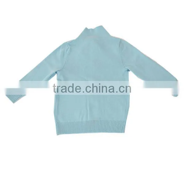 2014 New boy's single breasted intarsia cardigan sweater