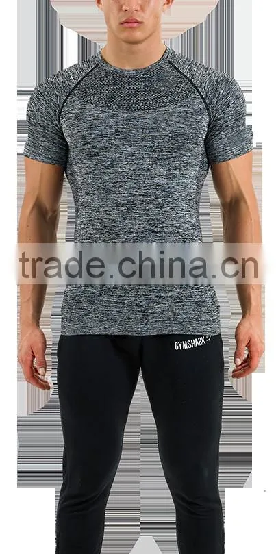 gym wear fitness t shirts tri blend sport gym shark t shirts