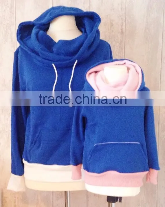 2017 Lovely Mommy and Me Scoop Neck Athletic Long Sleeve Casual Sweatshirts and sweatshirts Clothing outfits