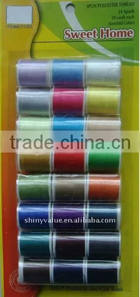 Beautiful Gift Custom Colorful Sewing Thread For Home