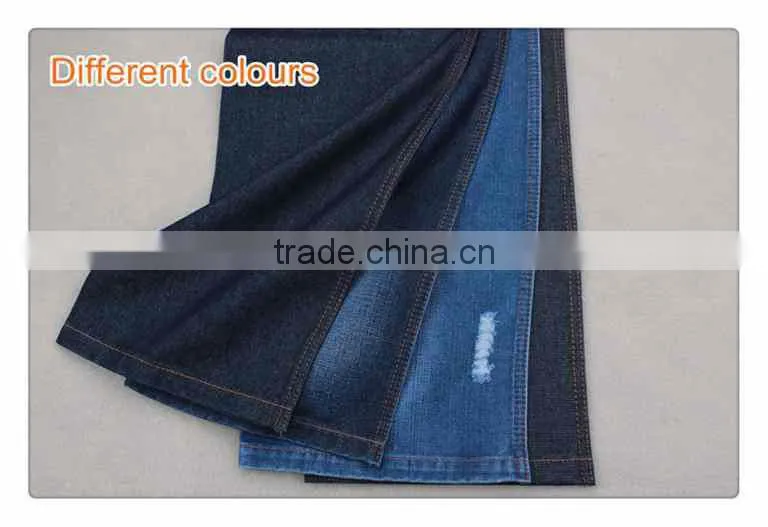 B2472 hot sale rigid denim fabric suit for man
