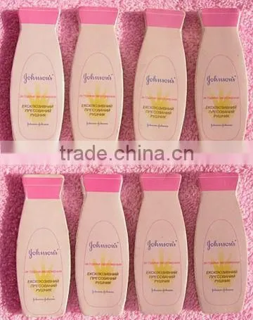100%cotton bottle shaped compressed towel