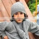 knitted kids wool hats