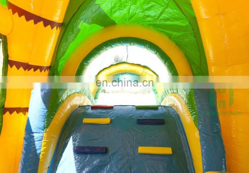 HI promotion!! Elephant inflatable bouncer with water slide, kids slide bouncer pool