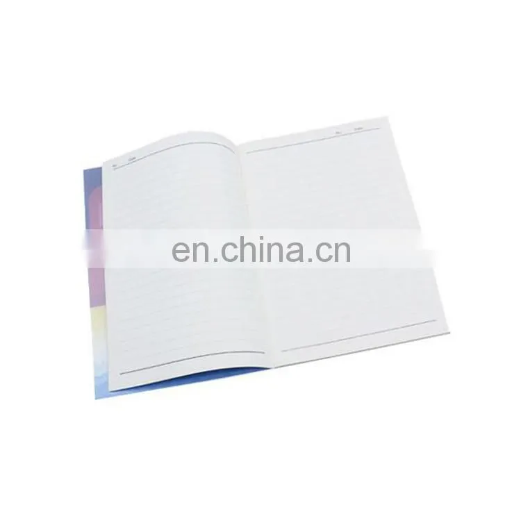 Promotional Custom Office/School Stationery Exercise Notebook With Coloring Plastic Cover