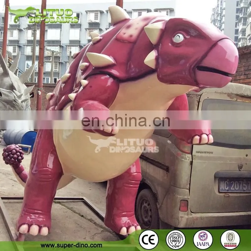 Amusement Park Playground Life Size Fiberglass Dinosaur