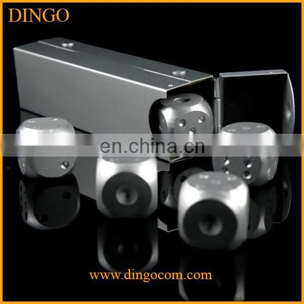 Wholesale New Custom Precision Metal 6 Sided Round Bulk dice