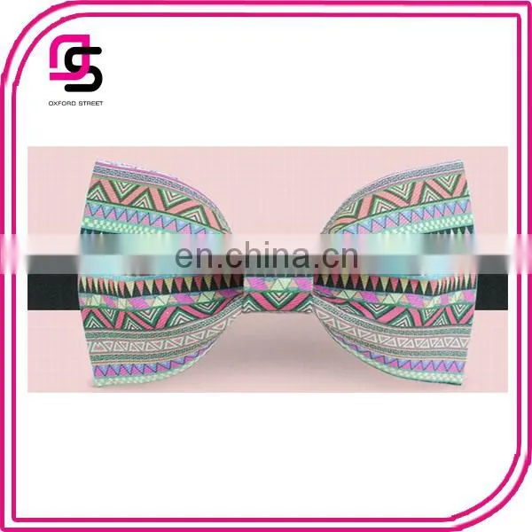 Colorful Triangle Bow Tie Geometry Bow Tie Fashion Bow Tie Spring Bow Tie