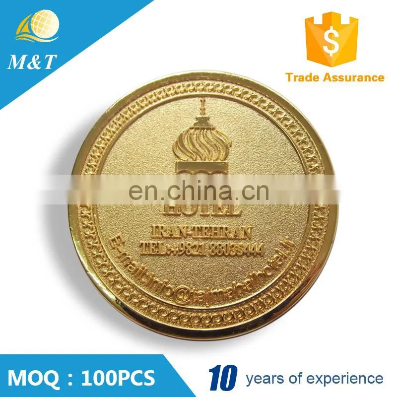 Professional metal gifts custom gold metal coins and medals