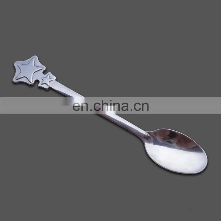 High quality baby bulk mini metal spoon