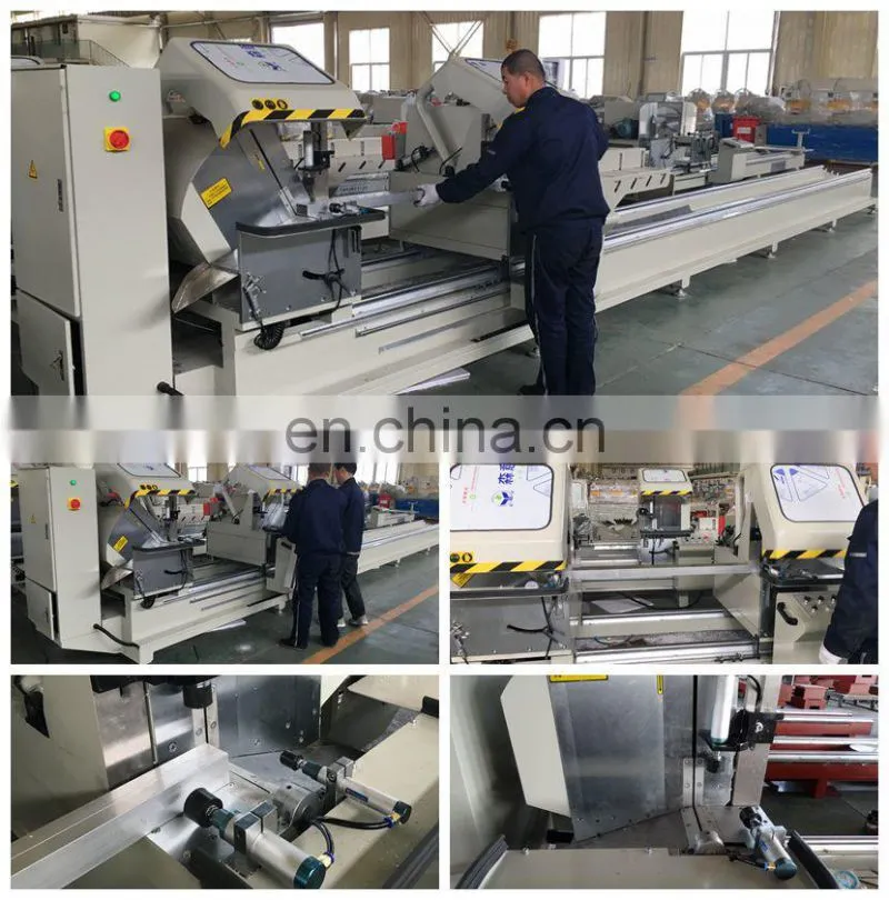 LJZ2X-500*4200 Aluminium Profile Digital Display Double Head Cutting Off Saw Machine