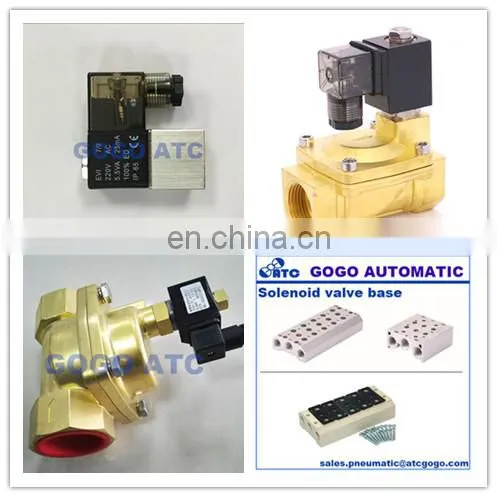 impulse solenoid valve hydraulic needle valve high pressure gas solenoid valve